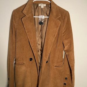Tan Cord Blazer